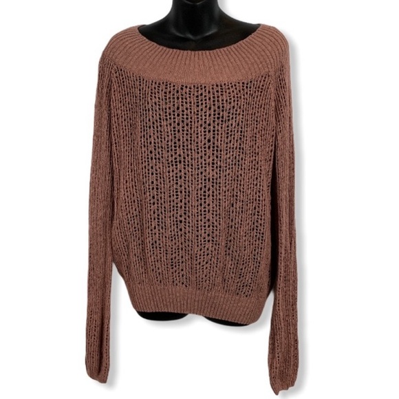 Mauve crochet sweater 🎀 - Picture 1 of 7